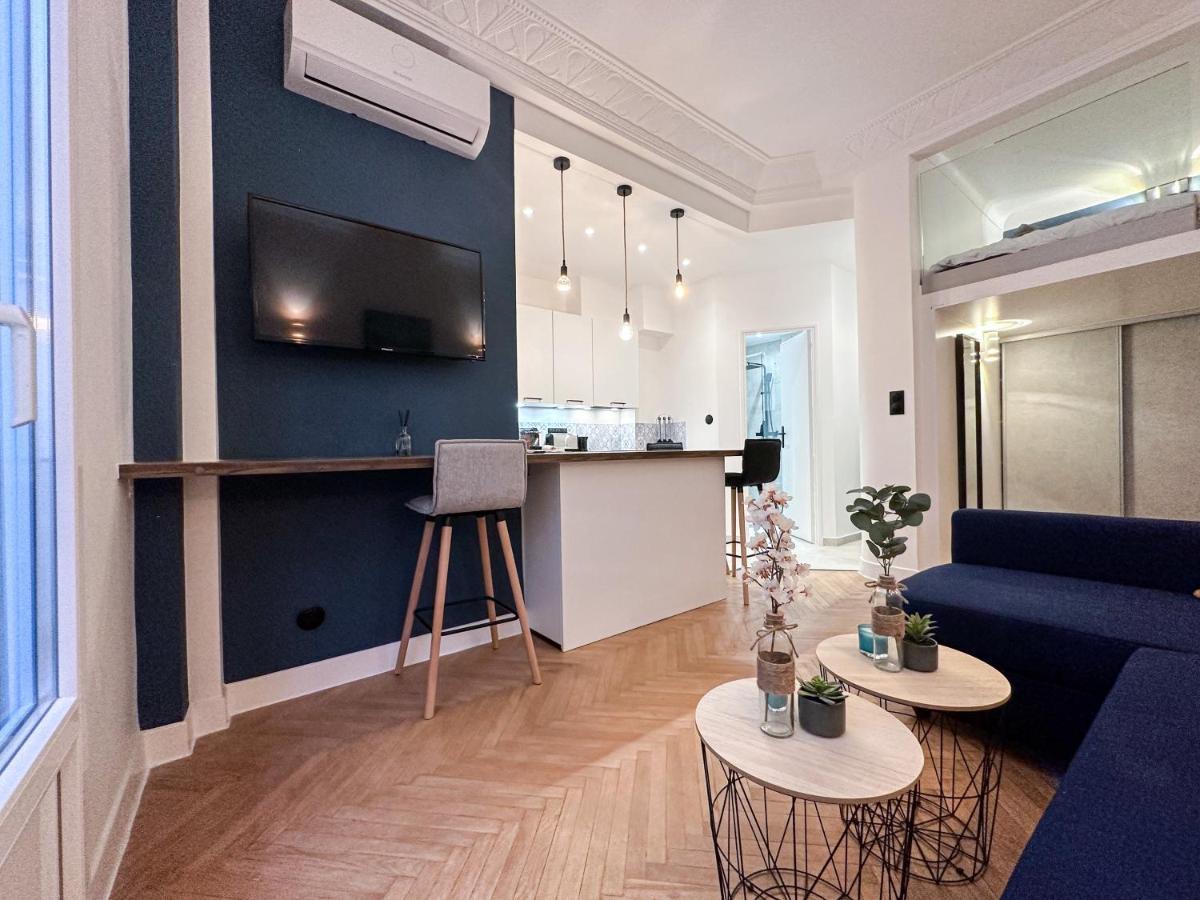 Clemenceau - Appartement Central, Calme, Cosy, Moderne Nice Luaran gambar